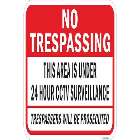 Signmission Safety Sign, 12 in Height, Aluminum, 24962 A-1218-24962